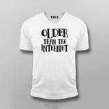 I Am Older Than The Internet Sarcastic Programmer Vneck T-Shirt For Men Online India
