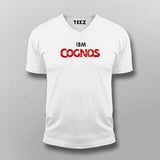 IBM Cognos Analytics V Neck T-Shirt For Men Online India