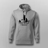 I Do What I Want Cat Hoodies For Men Online India