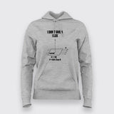 I Don't Give A Flux Hoodies For Women Online India