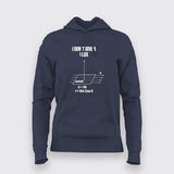 I Don't Give A Flux Hoodies For Women Online India