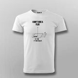 I Don't Give A Flux T-shirt For Men