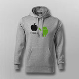 I Fixed It Android Fixes Apple Funny Tech Hoodies For Men
