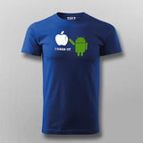 Android Fixes Apple T-Shirt - Cross-Tech Handyman