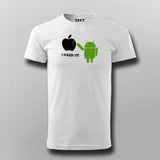 Android Fixes Apple T-Shirt - Cross-Tech Handyman