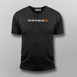 I Got Out Of Bed For This Funny V Neck T-Shirt For Men Online