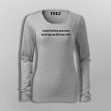 I Hacked The Dutch Government T-Shirt For Women