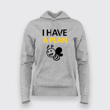 I Have A Plan B Funny Hoodies For Women