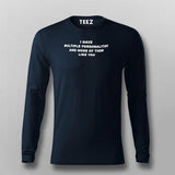 I Have Multiple Personalities Funny Attitude T-Shirt For Men