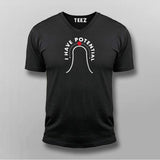 I Have Potential Men's Physics Funny Vneck T-Shirt Online