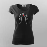 I Have Potential Women's Physics Funny T-Shirt