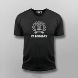 IIT BOMBAY V neck T-shirt For Men Online Teez