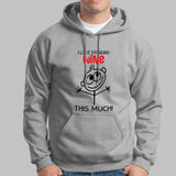 I Love Drinking Wine This Much T-Shirt For Men
