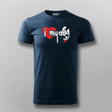 I Love My Dog T-Shirt For Men