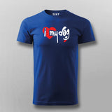 I Love My Dog T-Shirt For Men