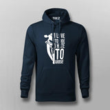 I Love To Ride I Hate To Arrive Motorcycle Hoodies For Men