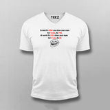 In Bed You Close Your Eyes And At Work Your Close Your Eyes Time Relating T-shirt For Men
