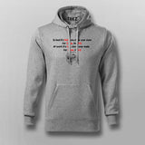 In Bed You Close Your Eyes And At Work Your Close Your Eyes Time Relating Hoodie For Men Online India