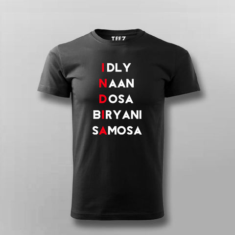 India Food T-shirt For Men Online