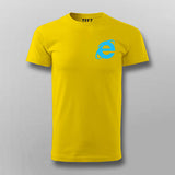 Internet Explorer - Morse Code logo T-shirt For Men Online India