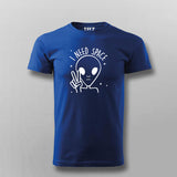 I Need Space Funny Alien T-Shirt For Men Online India