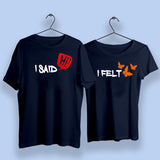I Said Hi And I Felt Cute Best Couple T-Shirts