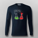 I Think You're Overreacting Funny Chemistry T-Shirt For Men