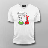 I Think You're Overreacting Funny Chemistry T-Shirt For Men