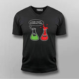 Funny Chemistry Vneck T-Shirt For Men Online