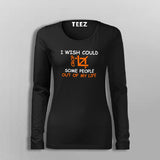Crop Full Sleeve T-Shirt For Women Online