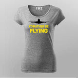 I'd Rather Be Flying: Women's Travel Tee