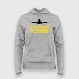 I'd Rather Be Flying: Women's Travel Hoodie