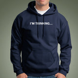 I'm Thinking.. Loading Bar Geek Men's Funny Programming Hoodies