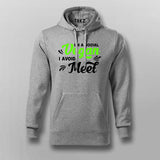 I'm A Social Vegan I Avoid Meet Funny Introvert Hoodies For Men