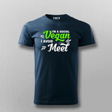 I'm A Social Vegan I Avoid Meet Funny Introvert T-shirts For Men