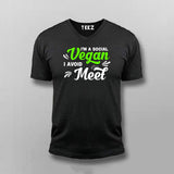 I'm A Social Vegan I Avoid Meet Funny Introvert T-shirts For Men