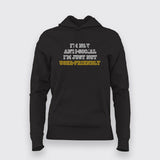 I'm Not Anti-Social. I'm Just Not User-Friendly Programmer Funny Hoodies For Women Online India