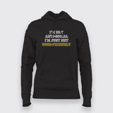 I'm Not Anti-Social. I'm Just Not User-Friendly Programmer Funny Hoodie For Women Online India