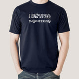 I survived Engineering Men's T-shirt