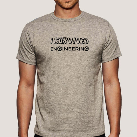 I survived Engineering Men's T-shirt