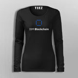 Ibm Blockchain T-Shirt For Women
