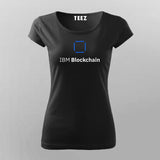 Ibm Blockchain T-Shirt For Women