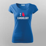Heartfelt 'I Love Cardiology' T-Shirt | Perfect for Cardiologists