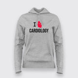 Heartfelt 'I Love Cardiology' T-Shirt | Perfect for Cardiologists