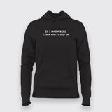 IF WAS A BIRD Funny Hoodies For Women Online India