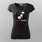 Import pandas T-Shirt For Women
