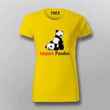 Import pandas T-Shirt For Women
