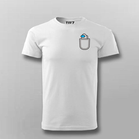 IMPOSTER IN POCKET Gaming T-shirt For Men Online Teez