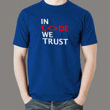 In Code We Trust T-Shirt For Men
