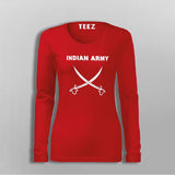 Indian Army T-Shirt For Women